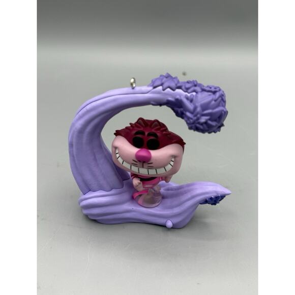 2024 Hallmark Keepsake Cheshire Cat Funko Ornament Disney Alice In Wonderland - Picture 1 of 5